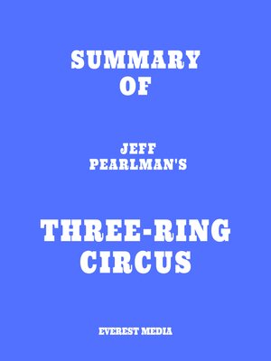 cover image of Summary of Jeff Pearlman's Three-Ring Circus